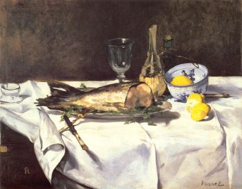 Edouard Manet : The Salmon